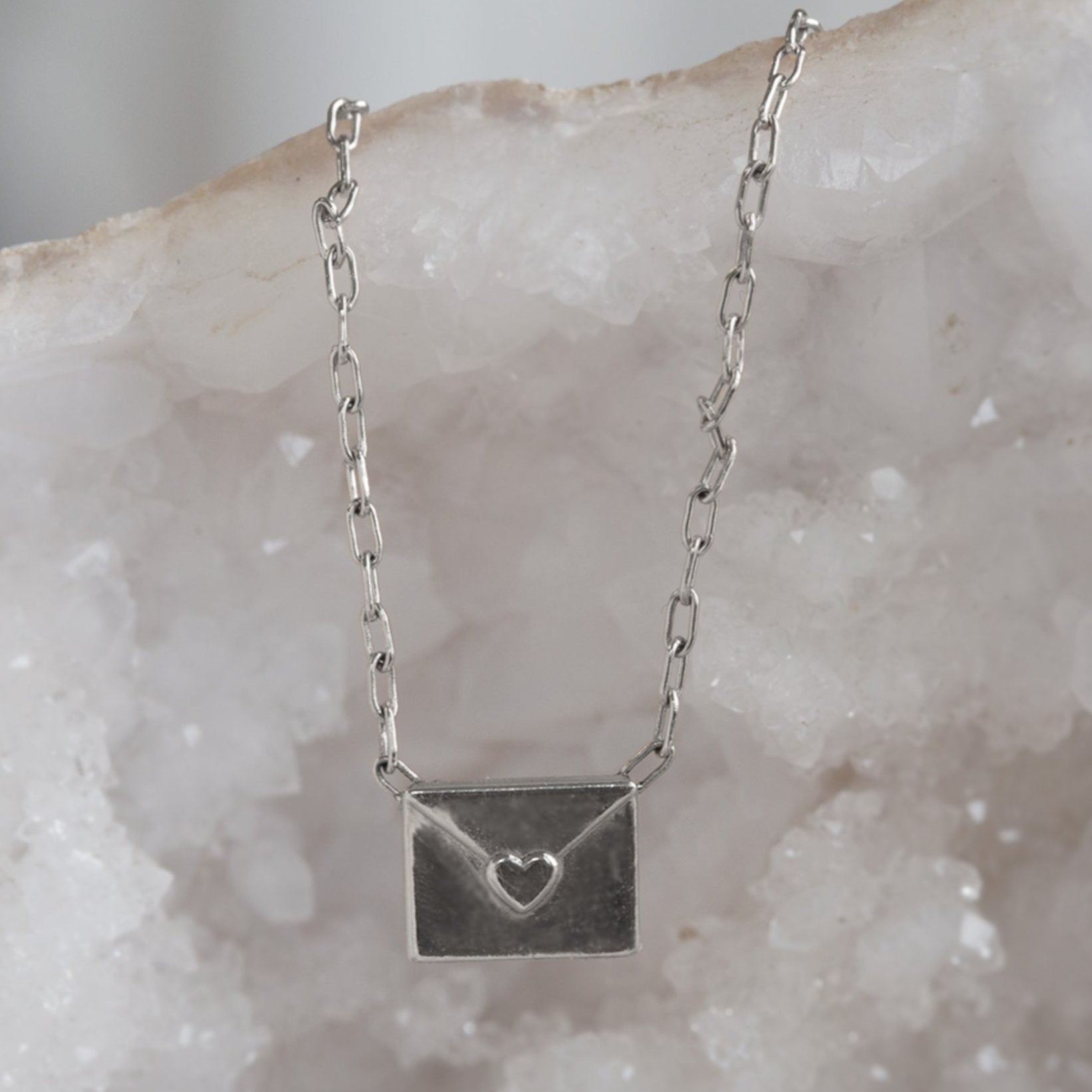 Alexis Russell Necklaces The Loveletter Necklace | Sterling Silver