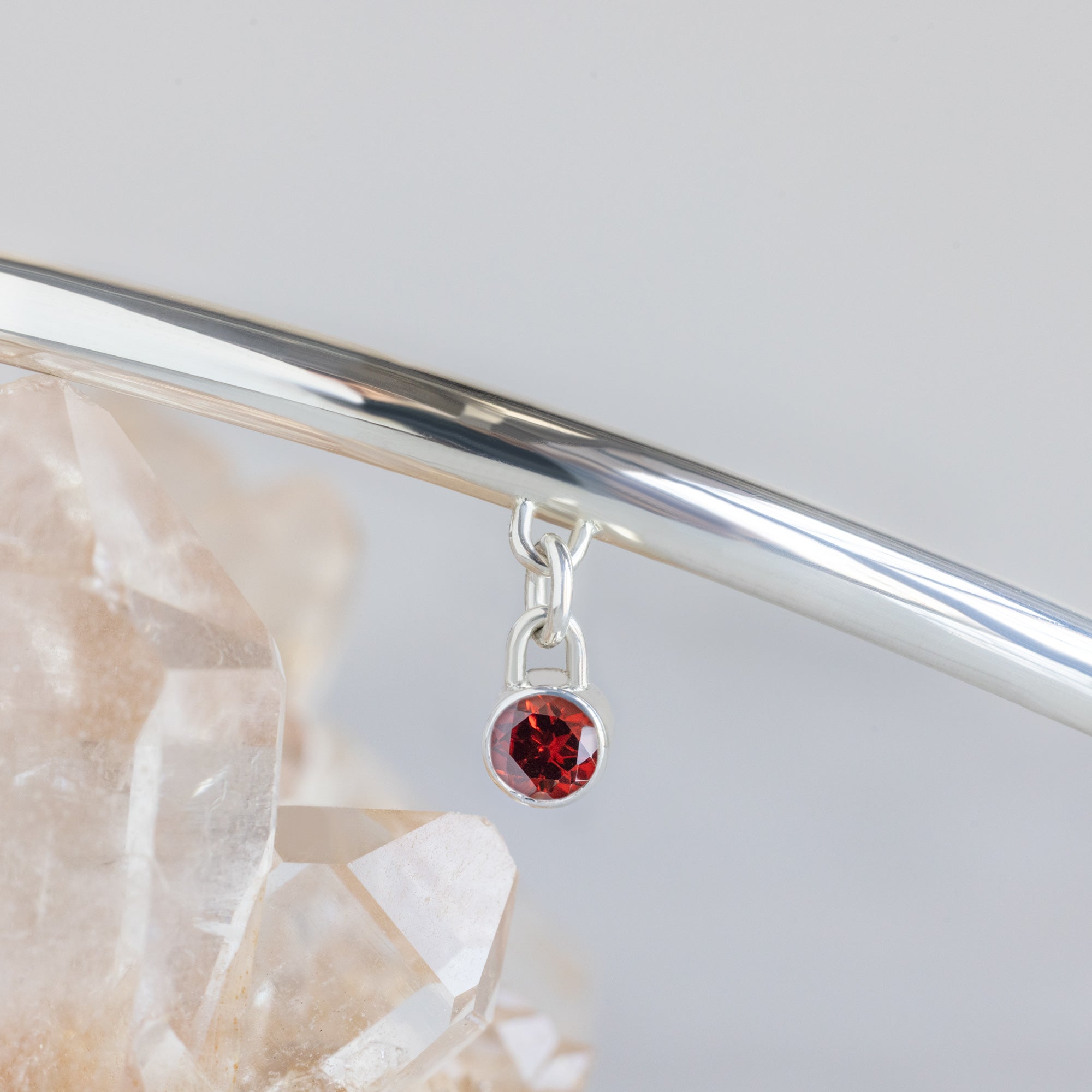 Alexis Russell  Necklaces The Birthstone Neck Cuff | Sterling Silver