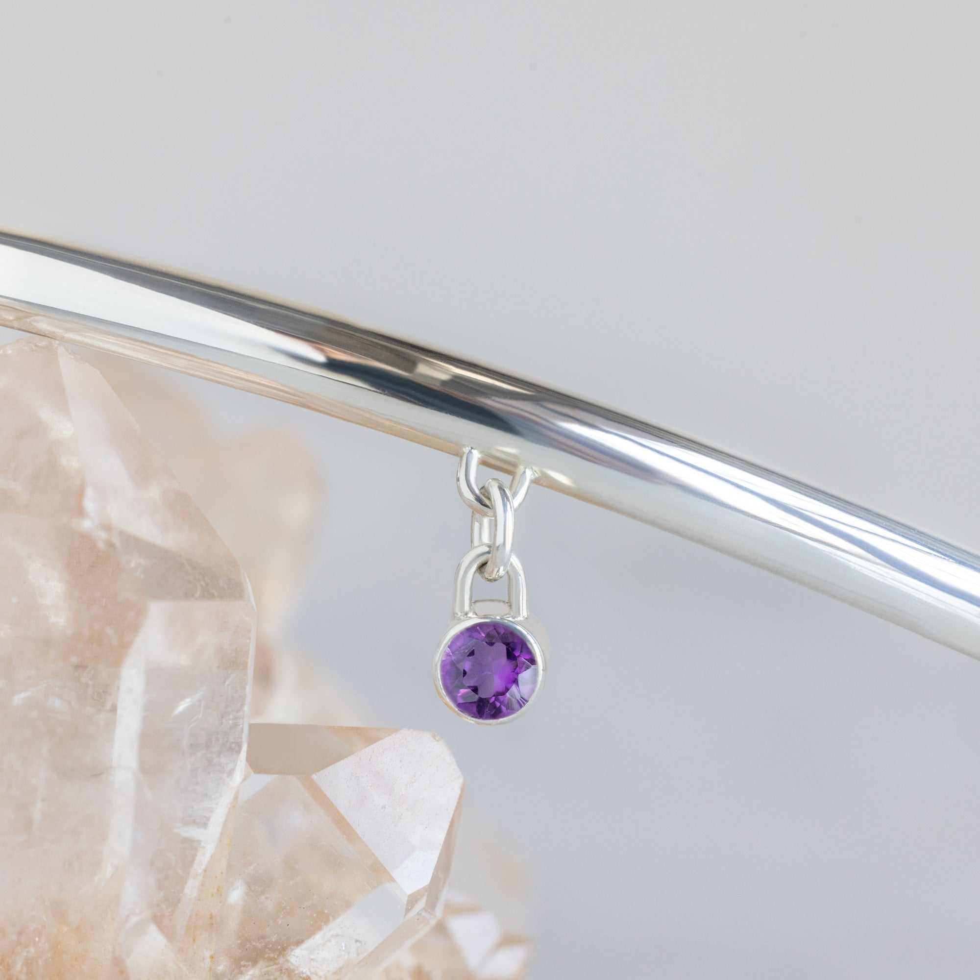 Alexis Russell  Necklaces The Birthstone Neck Cuff | Sterling Silver