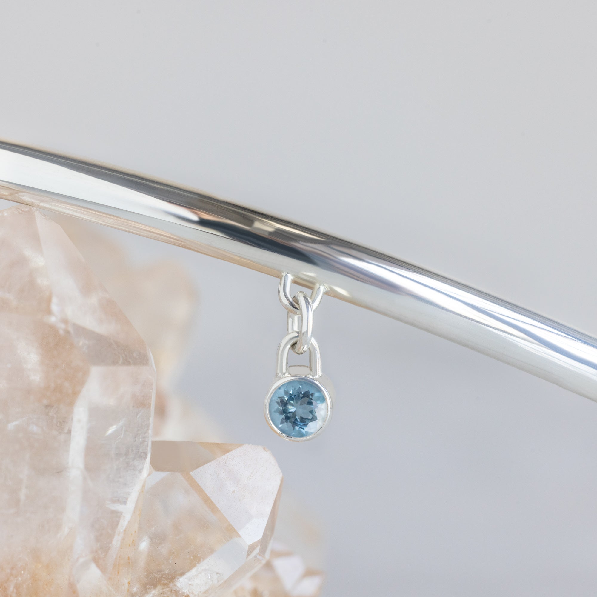 Alexis Russell  Necklaces The Birthstone Neck Cuff | Sterling Silver