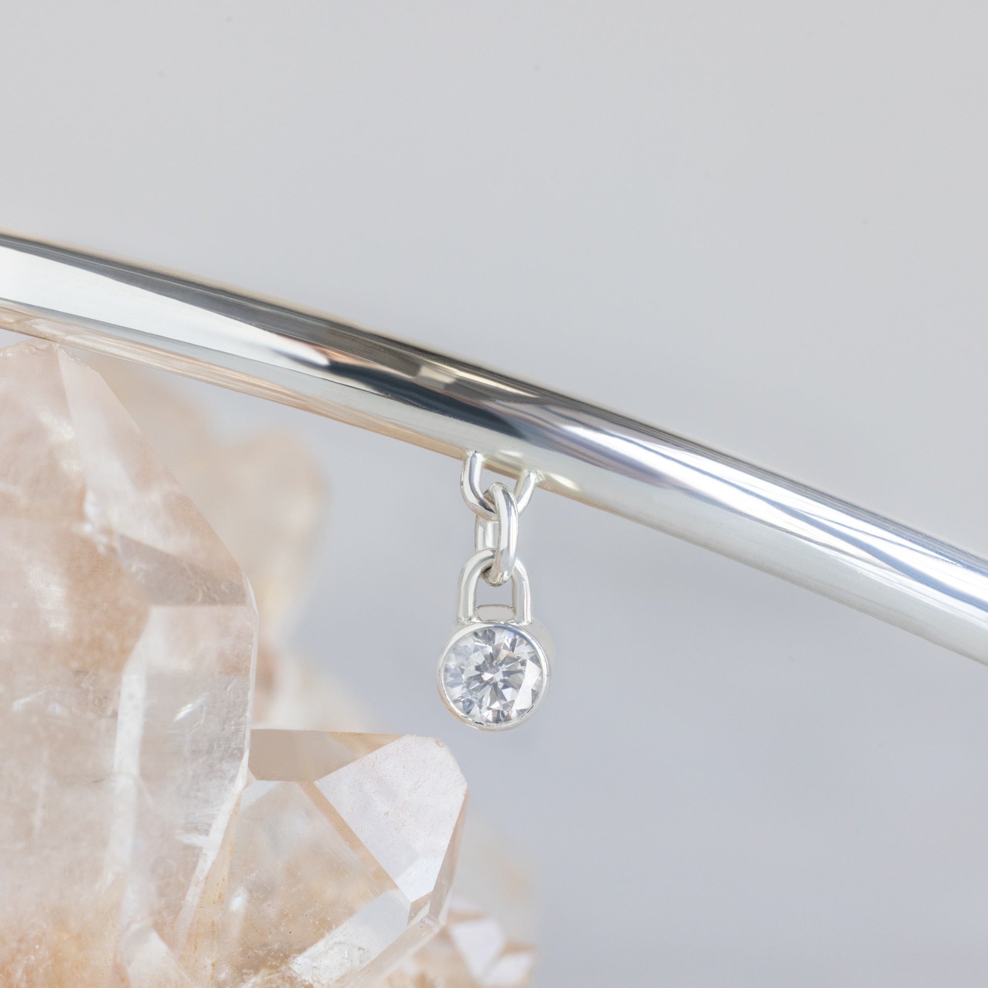 Alexis Russell  Necklaces The Birthstone Neck Cuff | Sterling Silver