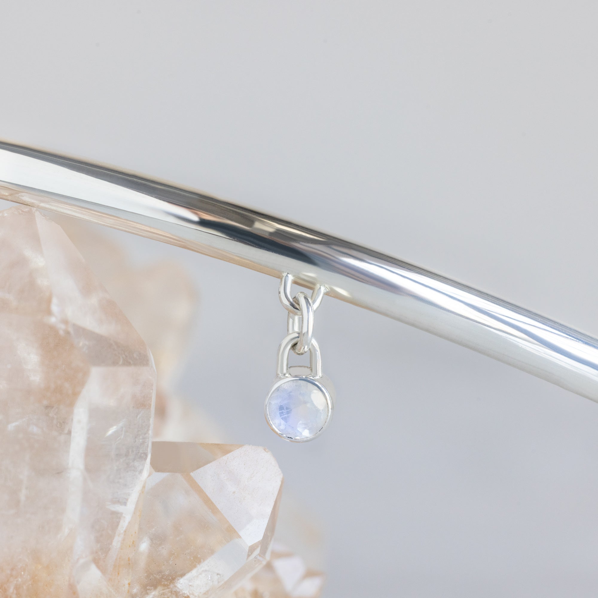 Alexis Russell  Necklaces The Birthstone Neck Cuff | Sterling Silver