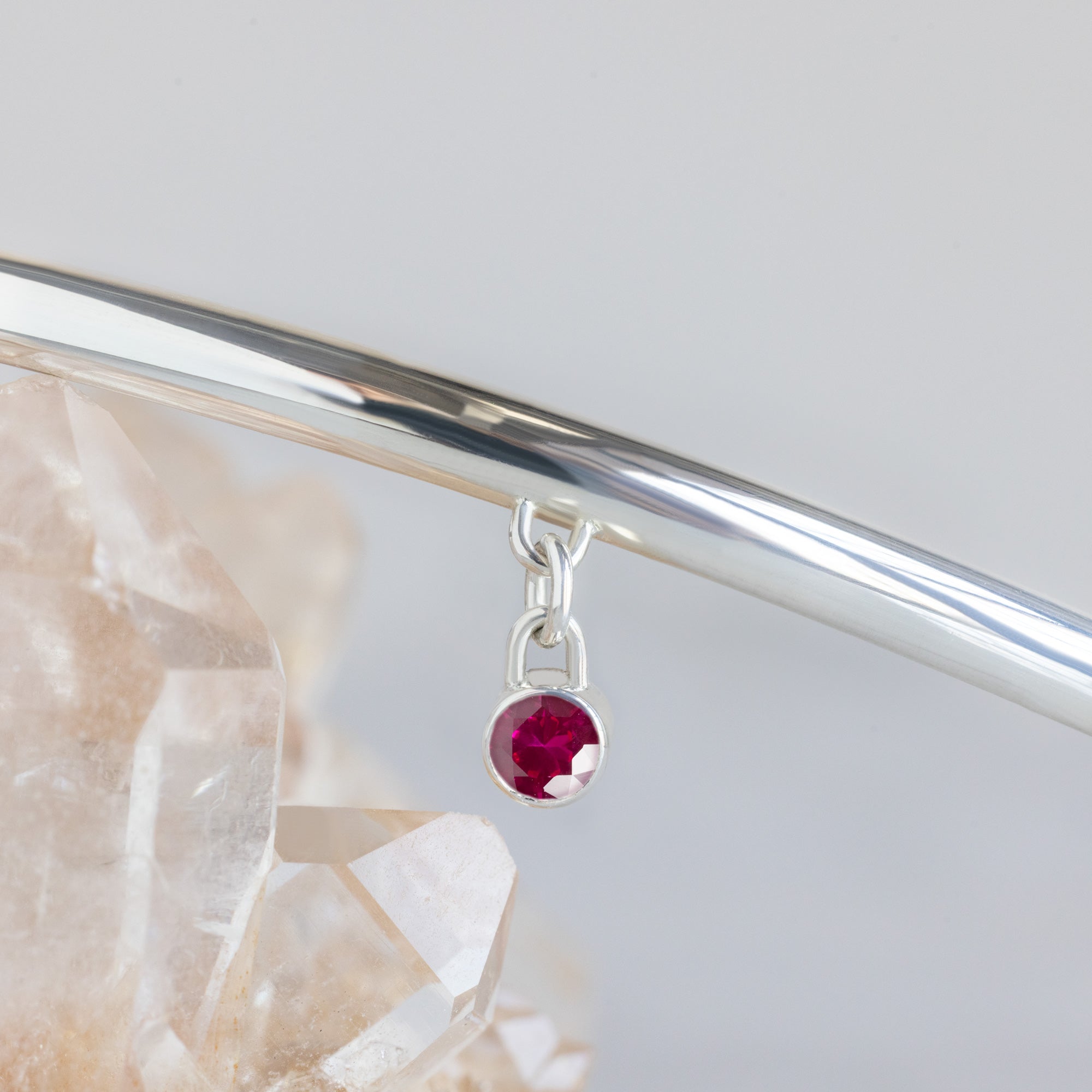 Alexis Russell  Necklaces The Birthstone Neck Cuff | Sterling Silver