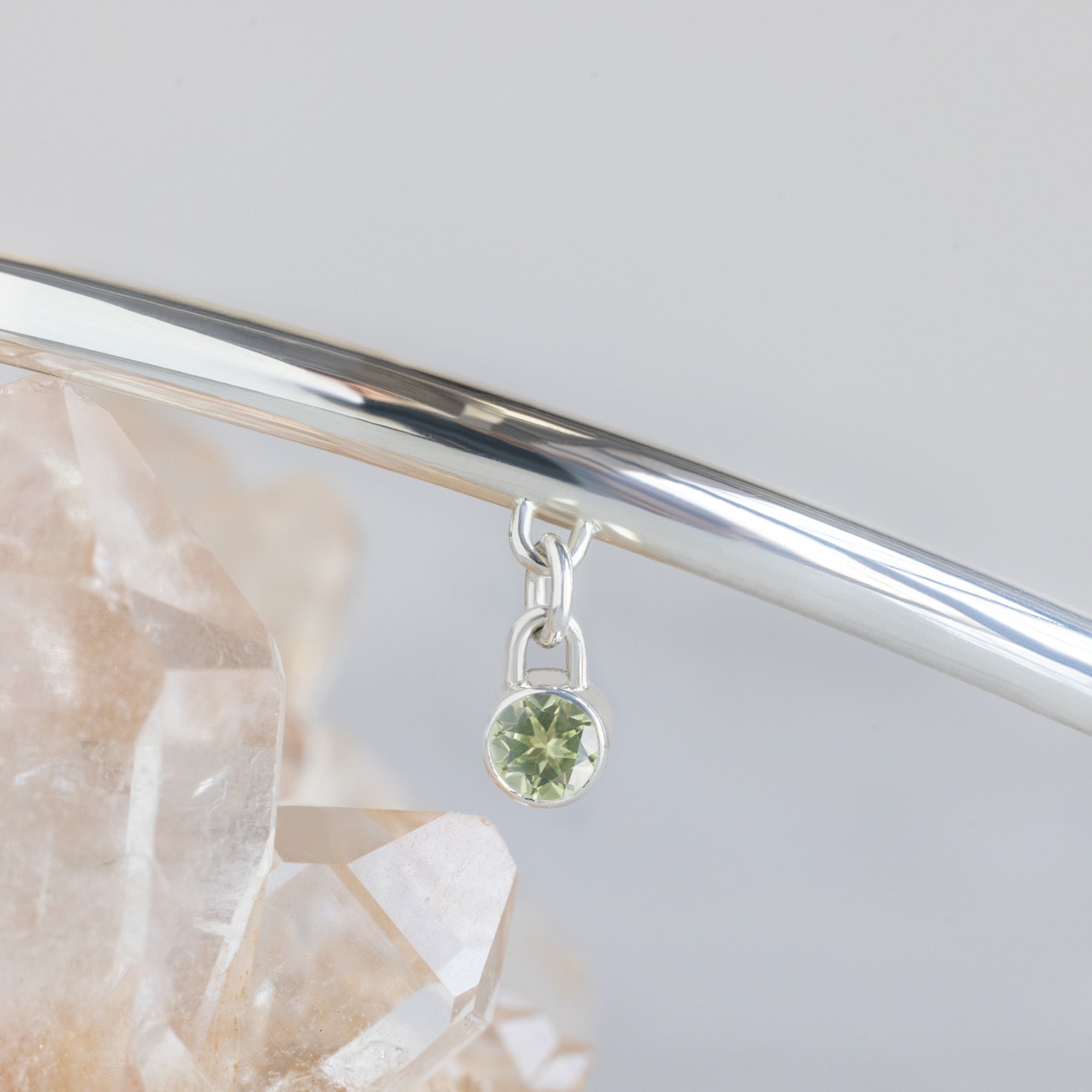 Alexis Russell  Necklaces The Birthstone Neck Cuff | Sterling Silver