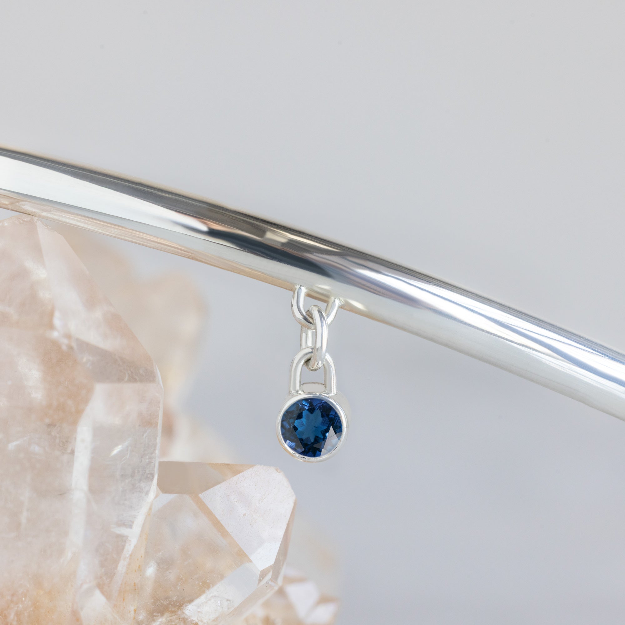 Alexis Russell  Necklaces The Birthstone Neck Cuff | Sterling Silver