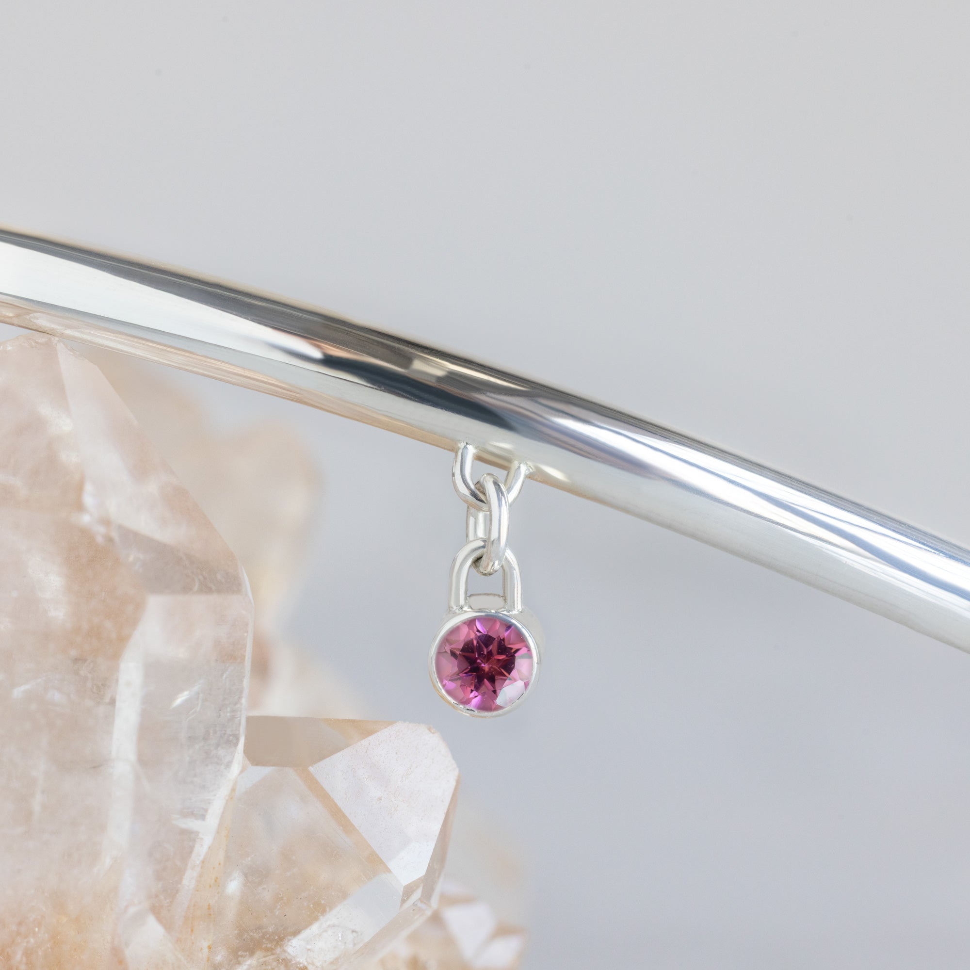 Alexis Russell  Necklaces The Birthstone Neck Cuff | Sterling Silver