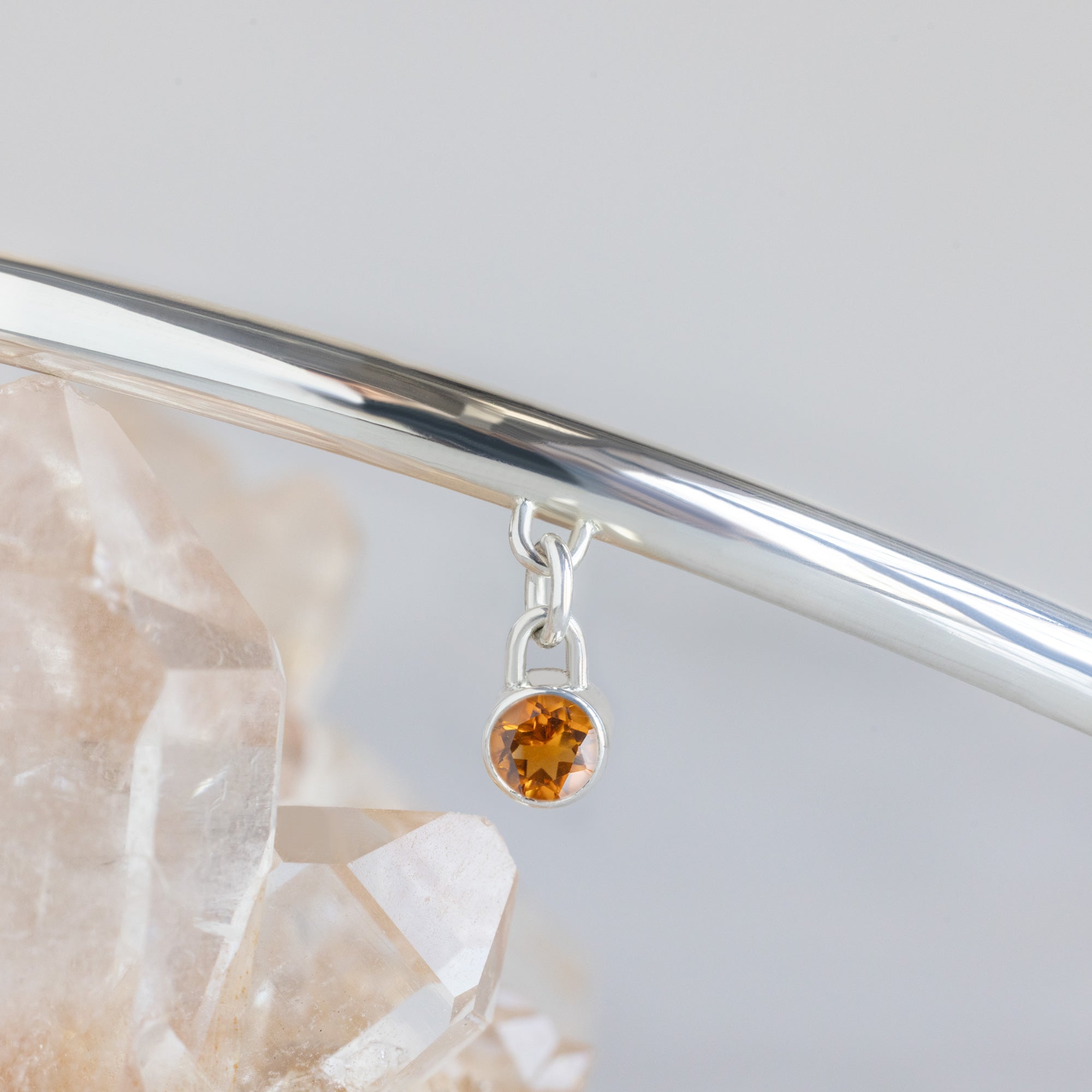 Alexis Russell  Necklaces The Birthstone Neck Cuff | Sterling Silver