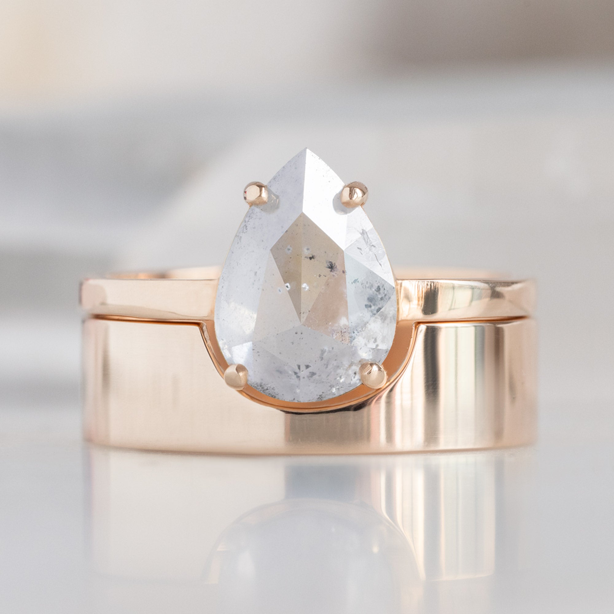 Alexis Russell  Wedding Bands The Gold Arc Wedding Band | Yellow, Rose or White Gold