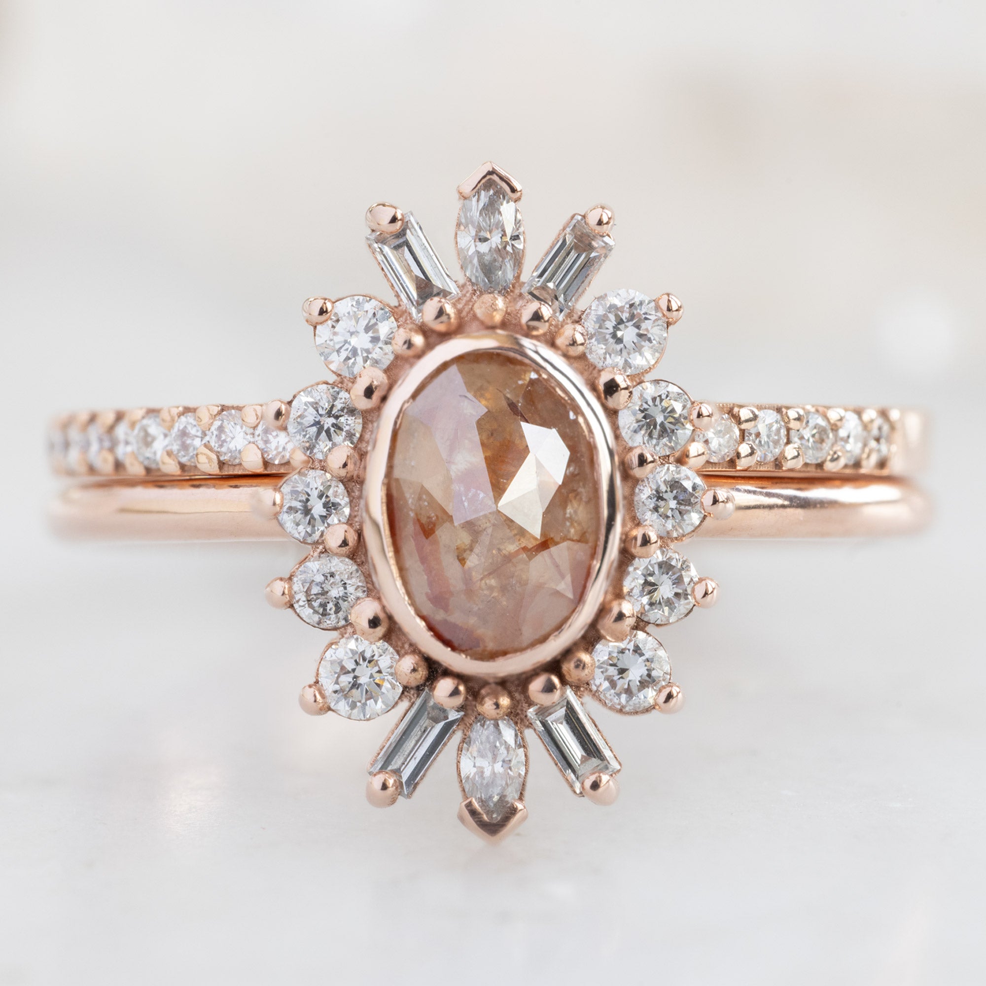 Alexis Russell Wedding Bands The White Diamond Pavé Wedding Band | Yellow, Rose or White Gold