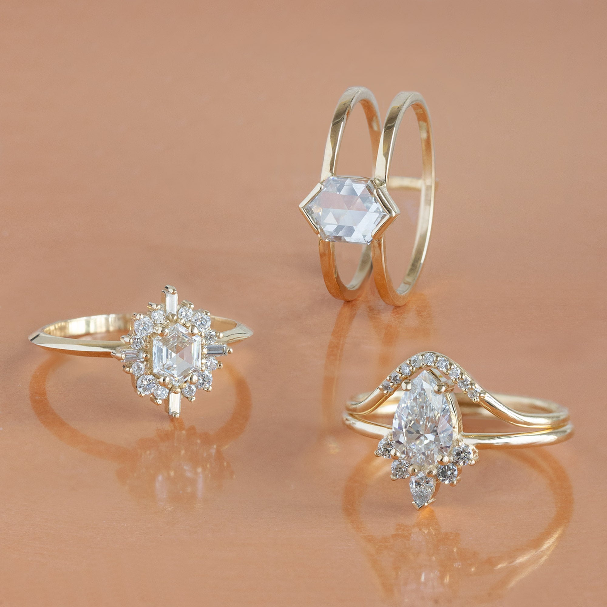 Alexis Russell Custom Diamond Ring Design Your Own Custom | White Diamond Engagement Ring